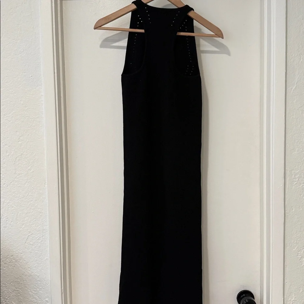 A.L.C. Black Bandage Racer Back Tank Dress Sz M - Picture 8 of 10